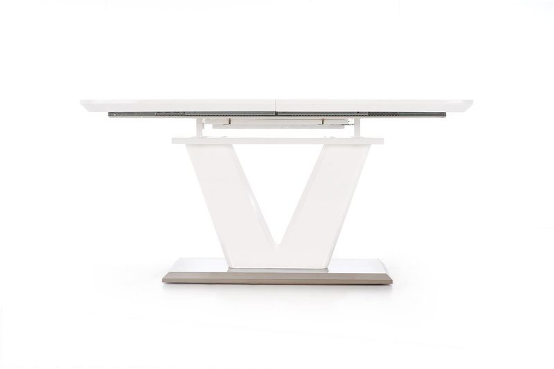 Stół Venom rozkładany biały połysk zdjęcie 3