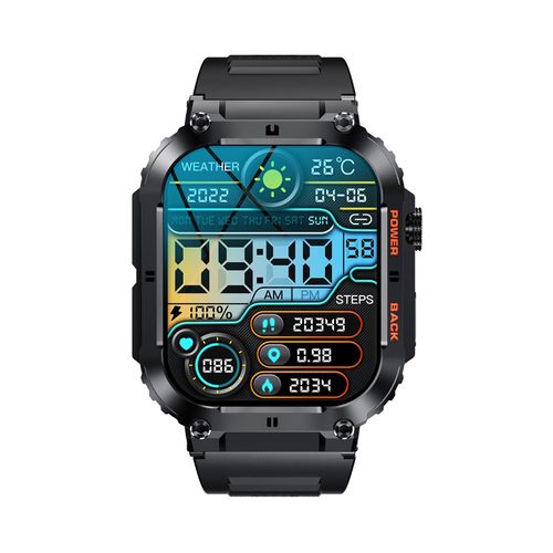 Smartwatch Veltori VT200-1 Czarny Pasek Silikonowy na Arena.pl
