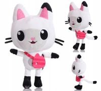 MASKOTKA KOCI DOMEK GABI Kiciuś Panduś 28 cm XL Przytulanka Zabawka Pluszak