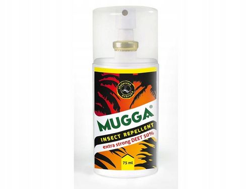 Mugga Strong spray 50% DEET 75 ml odstraszacz na komary i kleszcze ORYGINAŁ na Arena.pl
