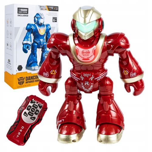 ROBOT PROGRAMOWANY INTERAKTYWNY DLA DZIECI CHODZI ŚPIEWA LED RC + PILOT na Arena.pl