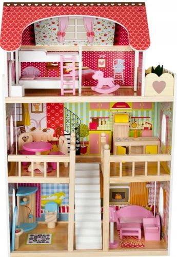 Gigantyczny drewniany domek do zabawy dla dziecka na Arena.pl