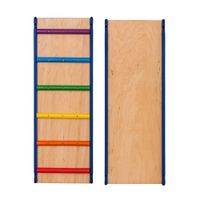 zjeżdżalnia dwustronna Woodiko - drewno-kolor