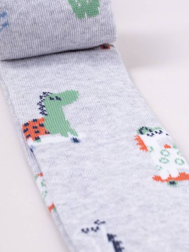 Rajstopy chłopięce bawełniane we wzory 3PAK 80-86 YOCLUB na Arena.pl