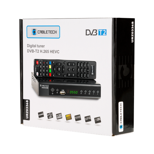 Tuner dekoder TV DVB-T2 H.265 HEVC USB Cabletech na Arena.pl