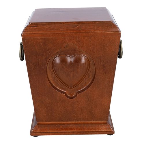 Piękna urna z litego drewna na Arena.pl