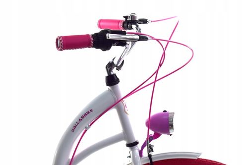 Damski rower miejski damka DALLAS 28 + kosz GRATIS na Arena.pl