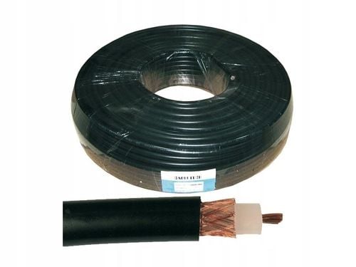 Kabel koncentryczny H1000 50 Ohm 100m czarny Cabletech na Arena.pl