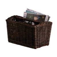 Wiklinowy Kosz Organizer z Przegrodą 41x29 H24/26 cm