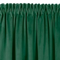 Zasłona VILA na taśmie smok 400x175 butelkowa zieleń wzór 6 Homede