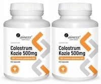 2x Aliness KOLOSTRUM KOZIE Colostrum SIARA Odporność IMMUNOGLOBULINY 100kap