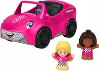 FISHER LITTLE PEOPLE SAMOCHÓD BARBIE + 2 figurki