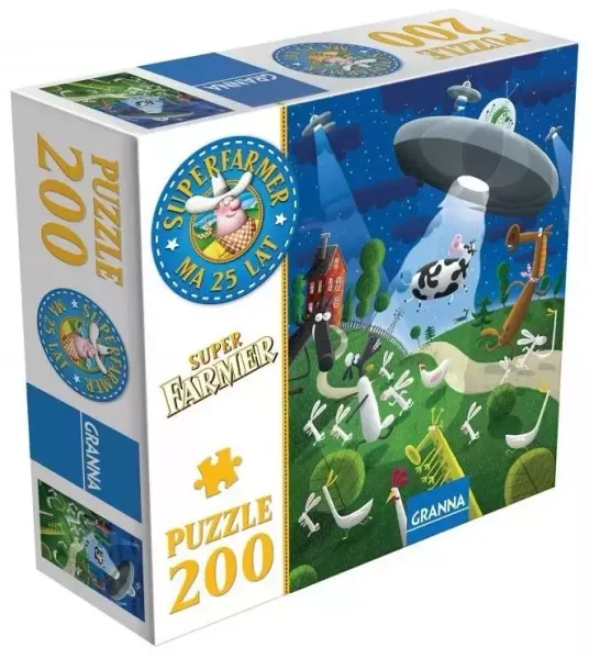 Puzzle 200 Superfarmer GRANNA zdjęcie 1