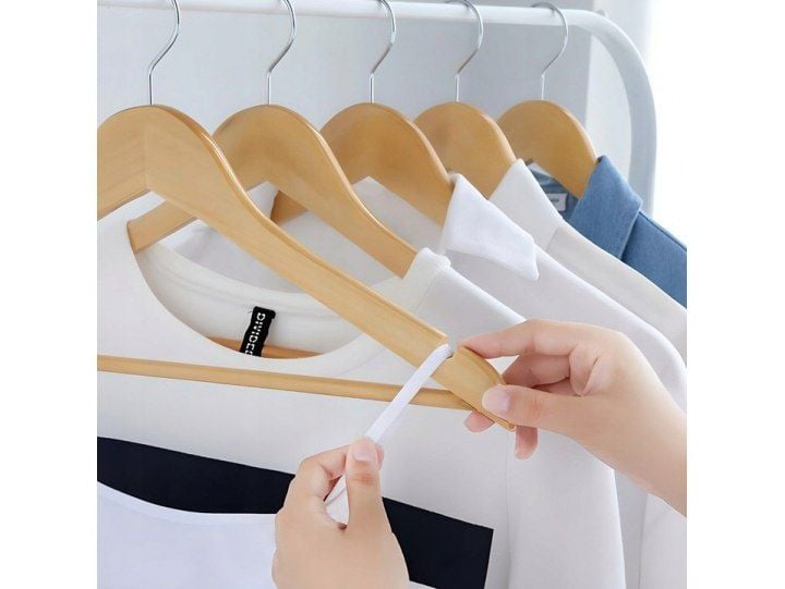 10x wieszak drewniane wieszaki ubrania drewniany wieszak 10 sztuk zdjęcie 4