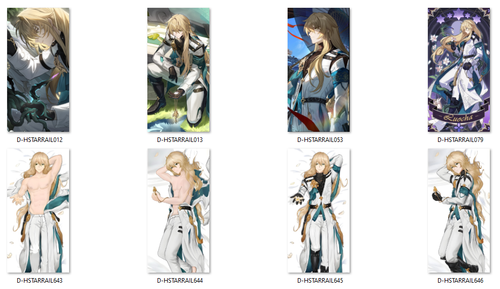 Dakimakura Honkai: Star Rail - Luocha DO WYBORU 90x45 na Arena.pl