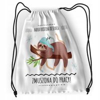 Plecak Dla Nadii Sportowy Szkolny Worek Torba Z Nadrukiem Ze Zdjęciem