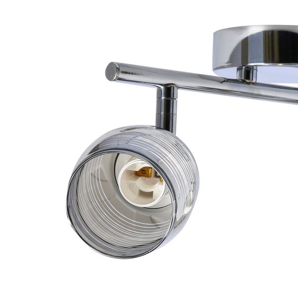 Milton listwa 2x10W E14 chrom zdjęcie 3