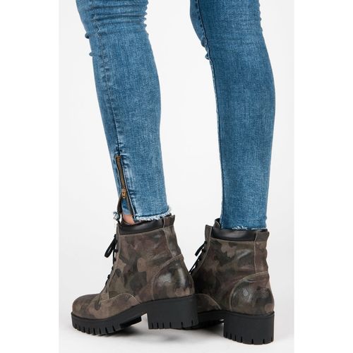 Sznurowane Botki Z Protektorem r.39 na Arena.pl