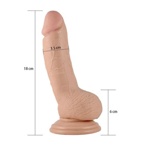 7"" real extreme dildo flesh na Arena.pl