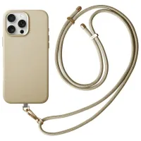 uniq etui coehl muse iphone 16 pro 6.3  magnetic charging kremowy/cream