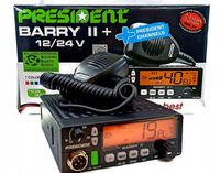 CB radio PRESIDENT BARRY II PLUS + ASC AM/FM 12/24 V NRC