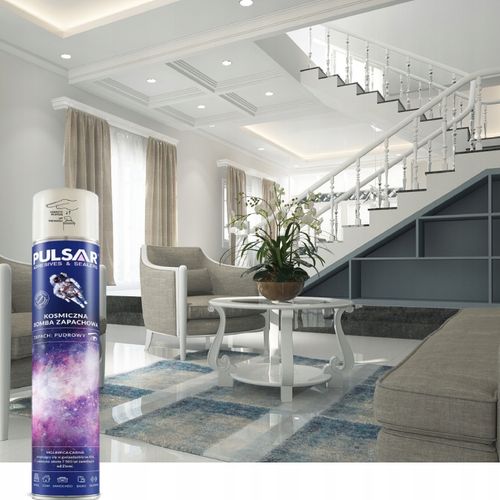 ODŚWIEŻACZ POWIETRZA SPRAY PULSAR ZAPACH DLA KOBIET PUDER 750 ml x7 na Arena.pl