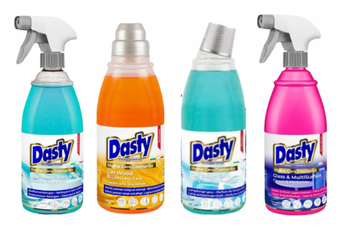 Dasty Zestaw Chemii Domowej - Podłogi, Szyby, Łazienka, Wc na Arena.pl