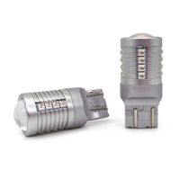 żarówka W21/5W LED 7443 12-24V CANBUS 2000lm czerwona