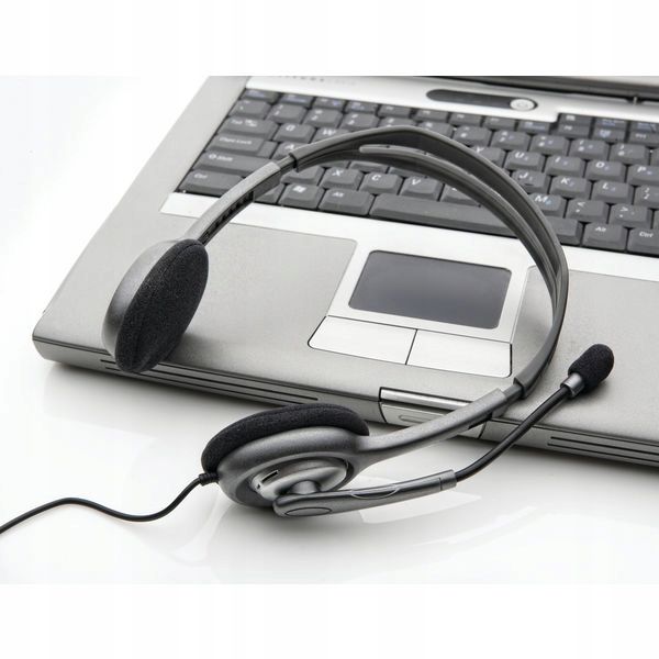Słuchawki Logitech H111 Headset z mikrofonem zdjęcie 2