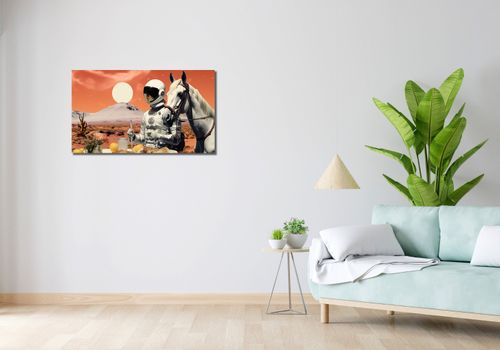 Obraz 90x50cm Obiad na Marsie na Arena.pl