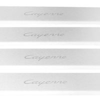 Listwa progowa PORSCHE CAYENNE 9Y0 Stal nierdzewna 304 mat 4szt