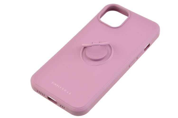 Etui Pastel Amber do Apple iPhone 13 Mini fioletowy zdjęcie 1