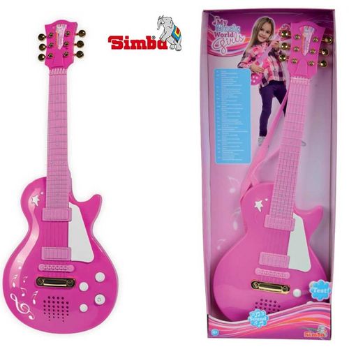 SIMBA RÓŻOWA GITARA ROCKOWA na Arena.pl