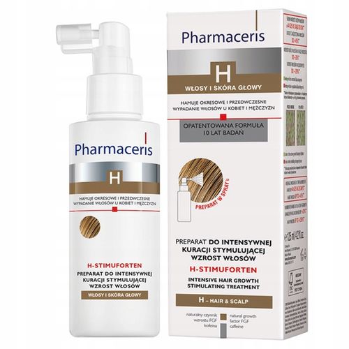 PHARMACERIS H STIMUFORTEN do kuracji stymulującej wzrost włosów 125 ml na Arena.pl