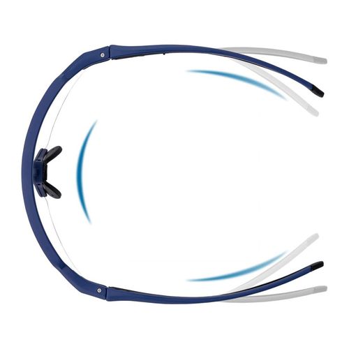 okulary rowerowe fotochromowe z filtrami uv 400 uva i uvb niebieskie na Arena.pl
