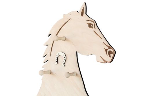 Wieszak ścienny w kształcie konia na Arena.pl