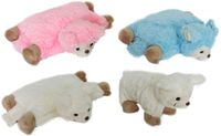poduszka składana owieczka maskotka 3 kolory - 27cm   p3006