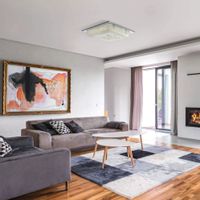 LAMPA sufitowa MERCER MX15118-1B-40W Italux kwadratowa OPRAWA metalowa LED 40W 3000K plafon chrom