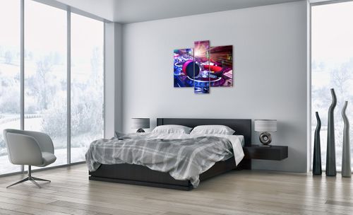 Obraz Na Płótnie - Studio Nagrań  - 95X80 Cm - Cb95X80-2412 na Arena.pl