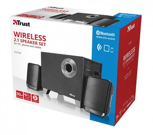 Trust Evon Wireless 2.1 Speaker set with bluetooth na Arena.pl
