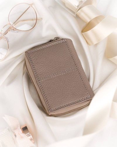 skórzana torebka damska w zestawie z portfelem - peterson na Arena.pl