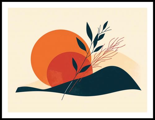 Plakat 80x60cm Zmierzch w Ciszy na Arena.pl