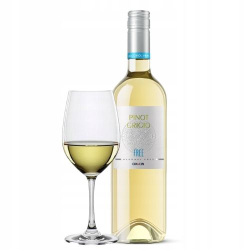 Wino bezalkoholowe CIN CIN Pinot Grigio białe półwytrawne 750 ml na Arena.pl