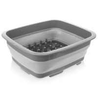 Ociekacz Suszarka Naczynia Talerze Sztućce Silikonowa Składana Turystyczna