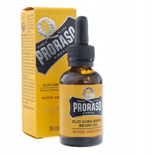 PRORASO SINGLE Wood And Spice Olejek Dla Mężczyzn Do Pielęgnacji Brody na Arena.pl