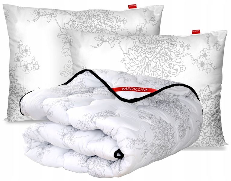 KOMPLET KOŁDRA CAŁOROCZNA 140x200 2xPODUSZKA 70x80 zdjęcie 1