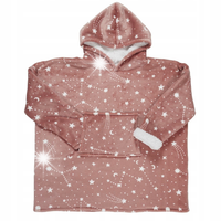Bluza z kapturem Astro 118x83 cm różowa