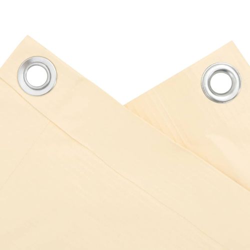 Osłona balkonowa, kremowa, 400x90 cm, PVC na Arena.pl