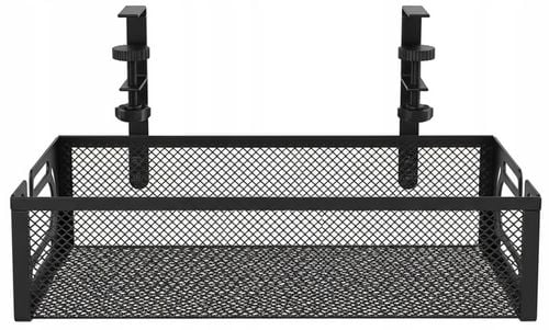 PÓŁKA NA KABLE POD BIURKO BLAT ORGANIZER MASKOWNICA DO KABLI UCHWYT 40 na Arena.pl