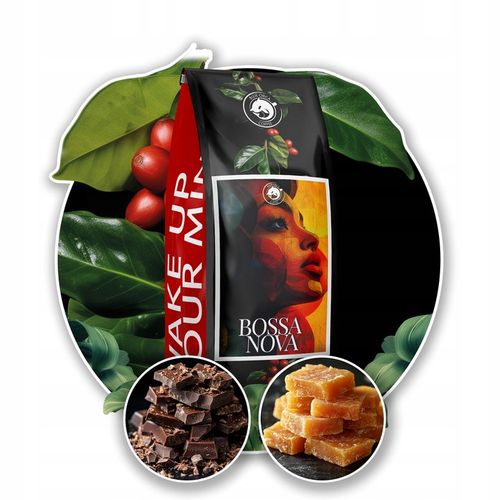 Kawa ziarnista 1kg x2 Bossa Nova + Toucano 100% Arabica +GRATIS na Arena.pl